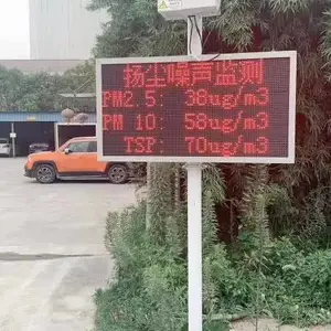 扬尘在线监测环境监测气象预警平台