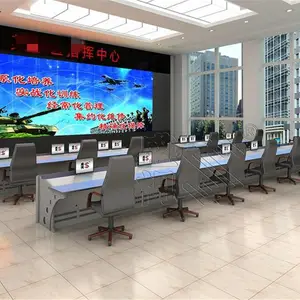 四川监控操作台,指挥室控制台定做,新款调度台