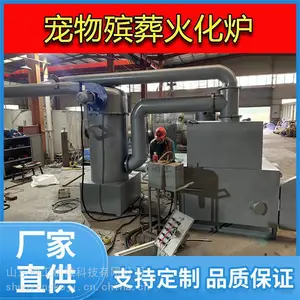 50公斤宠物殡葬店火化炉 动物病死尸体无害化处理设备 死猪死鸡热解炉