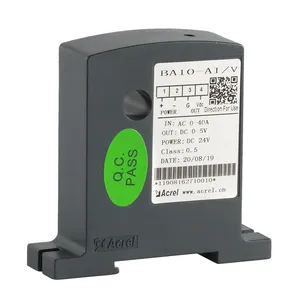 安科瑞BA50-AI/V电流变送器600A电流信号采集变送输出4-20mA