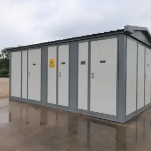 龙鼎电气 YBW-12/0.4KV 智能箱式变电站 户外预装配电设备 国网供应商