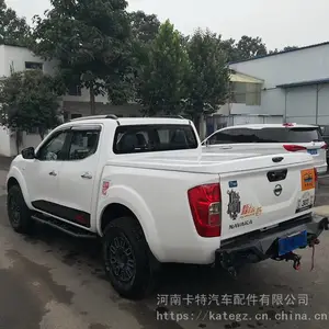 日产纳瓦拉锐骐6皮卡车后尾箱平盖货箱盖车顶盖后斗盖后雨棚改装平板盖液压撑杆