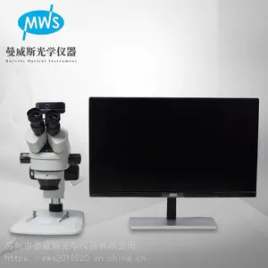 厂家直销 可连续变倍 拍照储存测量的三目立体显微镜MWS-TS60