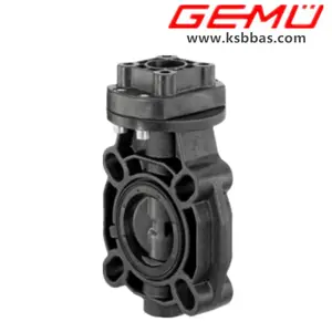 供应德国GEMU盖米PVC塑料EDPM密封法兰光杆蝶阀D450 50W225114华东销售部