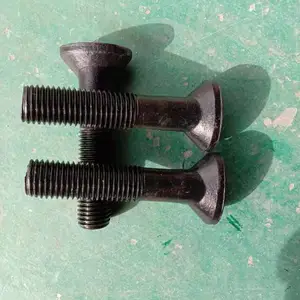 直销8.8级鹅蛋丝扇面螺栓球磨机专用螺栓厂家供应大批量现货