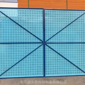 冲孔钢板网冲孔防护网 圆孔冲孔板网 施工防护网 外架爬架网