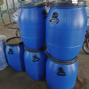 淄博30升铁箍桶30L加厚化工桶50公斤全新抱箍桶60Lhdpe塑料桶
