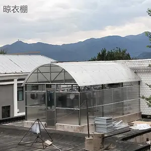 北京定做晾衣棚 公司员工晾衣棚 学校医院机关单位宿舍钢结构晾衣棚制作安装