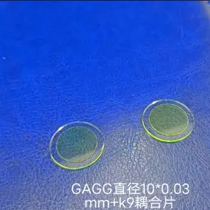 GAGG ce 掺铈钆铝镓石榴石闪烁体 医疗SPECT CT 以及各种辐射探测器 可定制超薄片0.02mm及耦合片