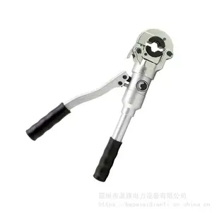 �����ֶ�Һѹǯ�����ҡ�б���ߣ�ѹ��ǯ�Ӵ�������ѹ��ǯ