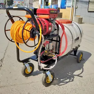 高压打药机 汽油喷雾器 300升消毒机 果园喷药机