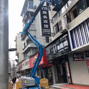 供应湖州长兴宜兴18米曲臂高空作业车出租电话