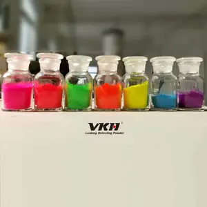 供应除尘检漏用荧光粉（VKH-11）精准定位粉红色绿色现货