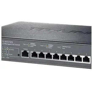 TP-LINK TL-SG5210PE 全千兆三层网管PoE交换机