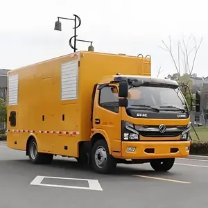 6000kw移动应急电源车东风天锦组成全国范围质保