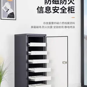 力盛防磁防火安全柜厂家 CE认证 钢制双层防磁防火文件柜 现货