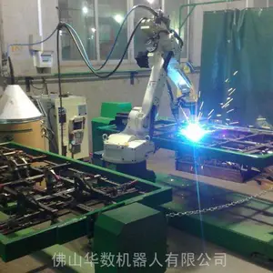 江门自动焊接机械手,棠下摩托车车架箱体焊接机器人,冲压机械手