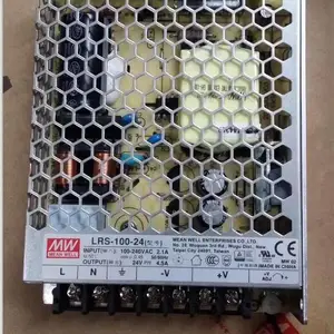 台湾明纬100W24V开关电源4.5A直流DC变压器