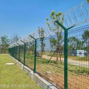 盐场防护护栏围网A卓海盐场防护护栏浸塑围网多少钱