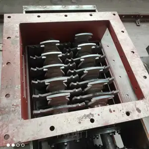 申辉生产 电动星型卸料阀 420非标制作法兰加厚卸料破碎器