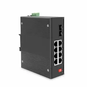 8x10/100/1000Mbps PoE端口 2x1000Mbps SFP端口 管理型POE交换机