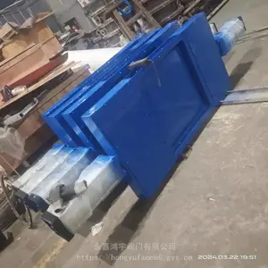 600x600不锈钢双向插板阀 方口圆口高温手动插板阀 电动气动除尘卸料闸板阀双向螺旋闸门