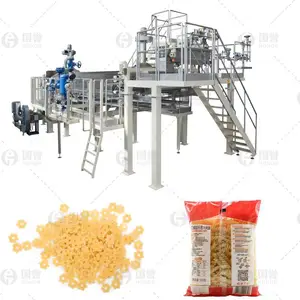 山东国誉大产量通心粉生产线 日产10吨意大利面设备 食品厂定制方案