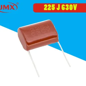 金属化薄膜电容 225J630V 直插式小型电容
