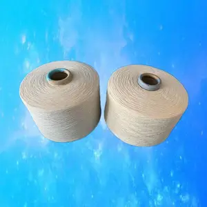 红华气流纺涤棉纱10支OET80C20 10S 气流纺涤棉纱 包染色