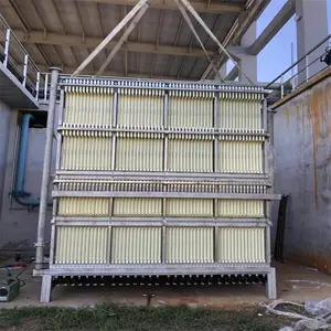 大型污水厂用弦纹MBR平板膜碧水 源 PVDF阵列膜生物反应器 多层结构