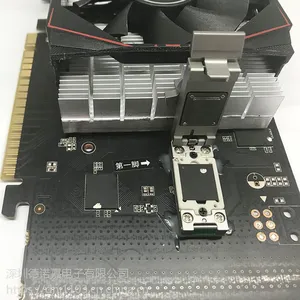 HMILU烧录座厂家定制GDDR5测试座 合金探针 显卡测试治具
