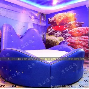 上海漫炫工厂直销水晶扣双驼峰特色床情侣酒店主题情趣床酒店情趣床酒店情趣家具夫妻震动床夫妻合欢床