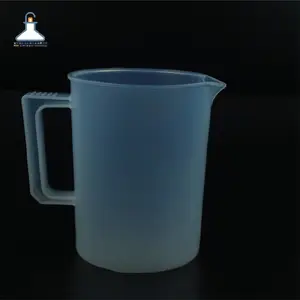 超净实验室用进口原料南京瑞尼克PFA烧杯包邮开票,特氟龙烧杯