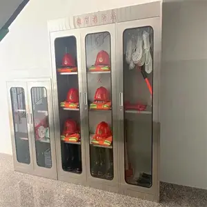 不锈钢消防柜防爆器材应急箱消防站物资工具存放火警救援灭火防汛