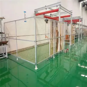 铝合金车间护栏 电焊保护屏 仓库工厂安全围栏