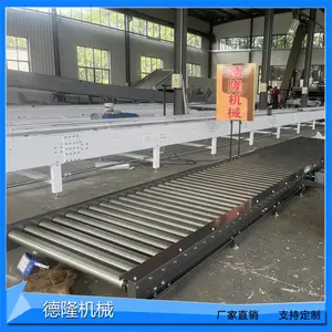 新型建筑模板输送机铝合金模板配件动力辊道线建筑器材厂重型滚筒