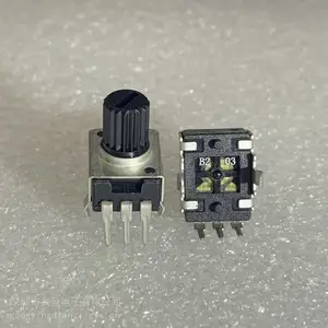 RV/K093 9mm 崁入式旋转电位器 立式顶调 手柄材料、样式、长度可定制