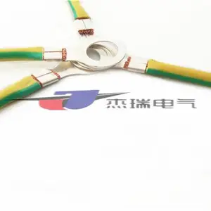 杰瑞电气(图)-4mm双色接地线-双色接地线