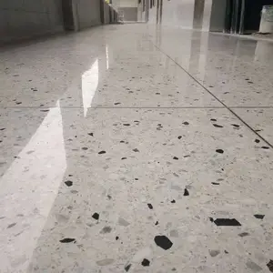专业水磨石地面打磨抛光结晶处理-水磨石地面固化地坪施工厂家-地坪打磨翻新施工