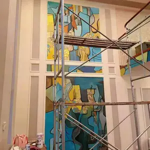 С���ܿղ��ֻ�ǽ��ǽ��滭 �ߴ綨��ͼ������ װ�οռ�
