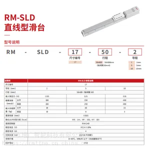 ����RM-SLDֱ�߹���˿��ģ�� ֱ���Ե��컬̨