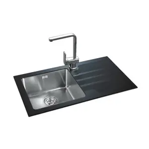 水槽定制工厂诺帝玛NU863 工程 家用楼房 实用型水槽,纳米工艺抗菌防锈