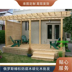 赤峰免漆碳木桑拿板护墙板木业加工厂可定制建筑工地木材木料