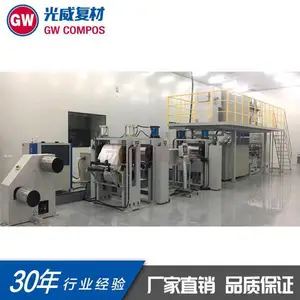 热塑性预浸料制备设备芳纶玻纤碳纤维单向织物预浸料生产设备定做