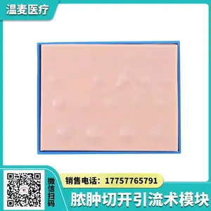 温麦医疗 脓肿切开引流术模块 临床专科技能训练模型 可观察内部脓液