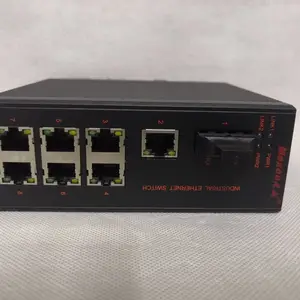 供应兆越MIE-1108S百兆非网管工业以太网交换机