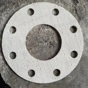 镍铬丝陶瓷纤维垫 耐高温隔热纤维纸垫片 硅酸铝密封垫 涂胶纤维布垫