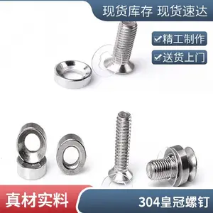 不锈钢皇冠螺钉家具装饰钉面板螺丝厂家支持定制