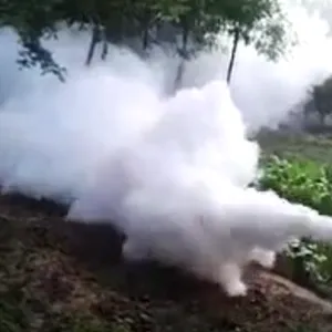 现货180黄金版汽油机 消毒迷雾打药机批发 双管脉冲式
