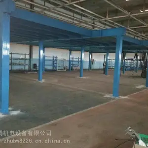 高2.8米的钢制平台,二楼平台增加了约1.8倍的使用面积